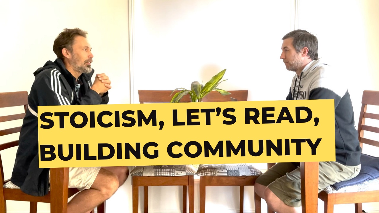 Stoicism, Let’s Read, Building Community – an interview with Courtney Shipley